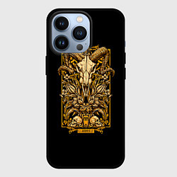 Чехол для iPhone 13 Pro Овен, цвет: 3D-черный