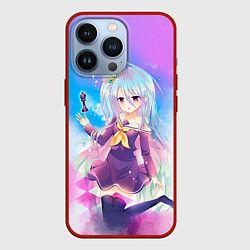 Чехол для iPhone 13 Pro No Game No Life, цвет: 3D-красный