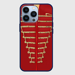 Чехол для iPhone 13 Pro Пиджак Майкла Джексона, цвет: 3D-тёмно-синий