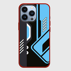 Чехол для iPhone 13 Pro CS:GO Vulcan, цвет: 3D-красный