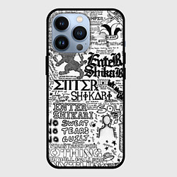 Чехол для iPhone 13 Pro Enter Shikari: Words, цвет: 3D-черный