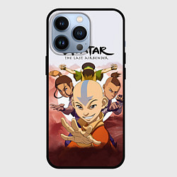 Чехол для iPhone 13 Pro Avatar: The last airbender, цвет: 3D-черный