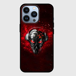 Чехол для iPhone 13 Pro Pirate Station: Blood Face, цвет: 3D-черный