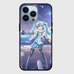 Чехол для iPhone 13 Pro Hatsune Miku, цвет: 3D-черный