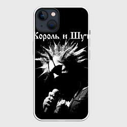 Чехол для iPhone 14 Plus Король и Шут Анархия спина, цвет: 3D-белый