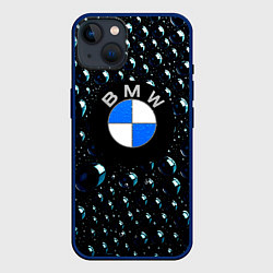 Чехол для iPhone 14 Plus BMW Collection Storm, цвет: 3D-тёмно-синий