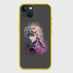 Чехол для iPhone 14 Plus Giorno Giovanna Paints, цвет: 3D-желтый
