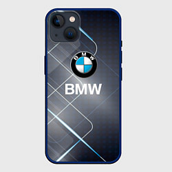 Чехол для iPhone 14 Plus BMW Logo, цвет: 3D-тёмно-синий