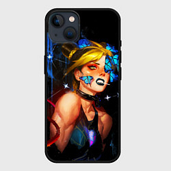 Чехол для iPhone 14 Plus Jojo Stone Ocean Jolyne cujoh, цвет: 3D-черный