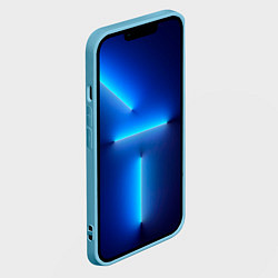 Чехол для iPhone 14 Plus Король и шут Абстракция Трещины, цвет: 3D-голубой — фото 2