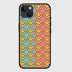 Чехол для iPhone 14 Plus Smiley, цвет: 3D-черный