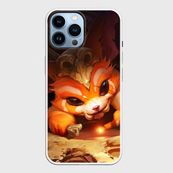 Чехол для iPhone 14 Pro Max Gnar, цвет: 3D-белый