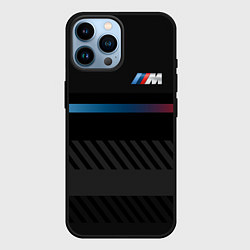 Чехол для iPhone 14 Pro Max BMW: Brand Lines, цвет: 3D-черный