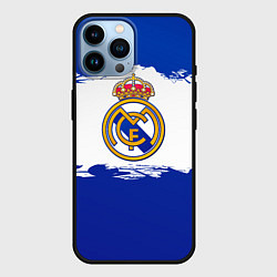 Чехол для iPhone 14 Pro Max Real Madrid FC, цвет: 3D-черный