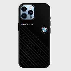 Чехол для iPhone 14 Pro Max BMW, цвет: 3D-черный
