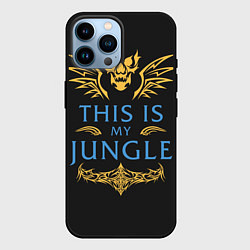 Чехол для iPhone 14 Pro Max This is my Jungle, цвет: 3D-черный