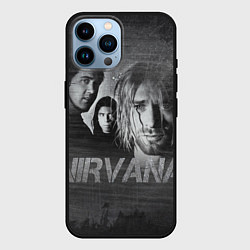 Чехол для iPhone 14 Pro Max Нирвана, цвет: 3D-черный