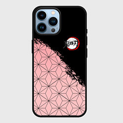 Чехол для iPhone 14 Pro Max КОСТЮМ НЕЗУКО КЛИНОК РАССЕКАЮЩИЙ ДЕМОНОВ, цвет: 3D-черный