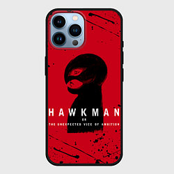Чехол для iPhone 14 Pro Max HAWKMAN BERSERK, цвет: 3D-черный