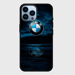 Чехол для iPhone 14 Pro Max BMW marine theme, цвет: 3D-черный