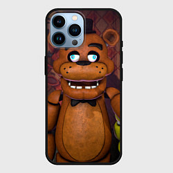 Чехол для iPhone 14 Pro Max Five Nights аt Frеddys, цвет: 3D-черный