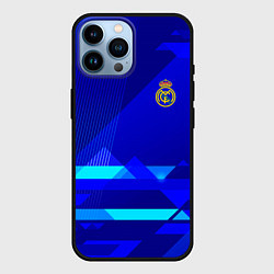 Чехол для iPhone 14 Pro Max Реал Мадрид фк эмблема, цвет: 3D-черный