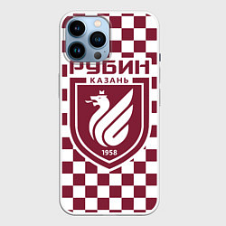 Чехол для iPhone 14 Pro Max Рубин Казань, цвет: 3D-белый