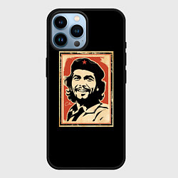 Чехол для iPhone 14 Pro Max Команданте Че Гевара, цвет: 3D-черный