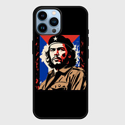 Чехол для iPhone 14 Pro Max Команданте Эрнесто Че Гевара, цвет: 3D-черный