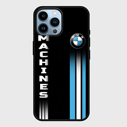 Чехол для iPhone 14 Pro Max BMW Premium, цвет: 3D-черный