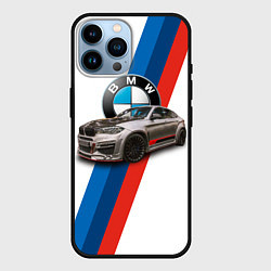Чехол для iPhone 14 Pro Max Немецкий кроссовер BMW X6 M, цвет: 3D-черный