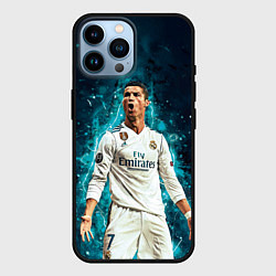 Чехол для iPhone 14 Pro Max Мадрид - Роналдо, цвет: 3D-черный
