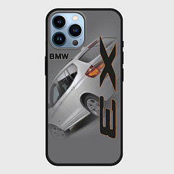 Чехол для iPhone 14 Pro Max BMW X3, цвет: 3D-черный