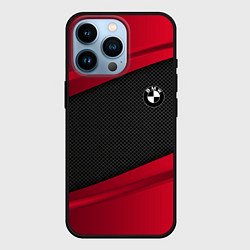 Чехол для iPhone 14 Pro BMW Sport, цвет: 3D-черный