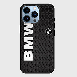 Чехол для iPhone 14 Pro BMW, цвет: 3D-черный