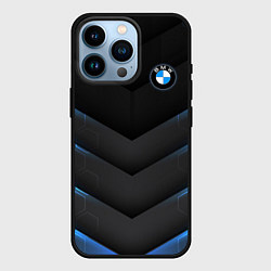 Чехол для iPhone 14 Pro BMW, цвет: 3D-черный