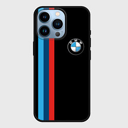 Чехол для iPhone 14 Pro BMW, цвет: 3D-черный