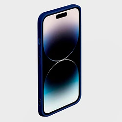 Чехол для iPhone 14 Pro BMW ПРОТЕКТОР ШИН, цвет: 3D-тёмно-синий — фото 2