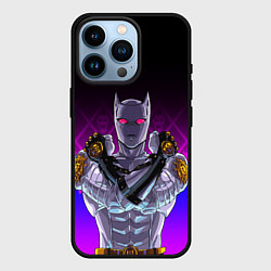 Чехол для iPhone 14 Pro JOJO KILLER QUEEN КОРОЛЕВА УБИЙЦА FIRE STYLE, цвет: 3D-черный