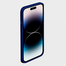 Чехол для iPhone 14 Pro Привет Дед Мороз, цвет: 3D-тёмно-синий — фото 2