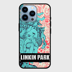 Чехол для iPhone 14 Pro Linkin Park: Sky Girl, цвет: 3D-черный
