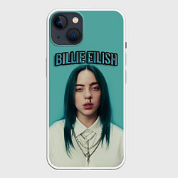 Чехол для iPhone 14 BILLIE EILISH, цвет: 3D-белый