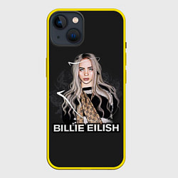 Чехол для iPhone 14 BILLIE EILISH, цвет: 3D-желтый