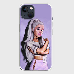 Чехол для iPhone 14 Ariana Grande Ариана Гранде, цвет: 3D-белый
