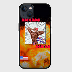 Чехол для iPhone 14 Big Ricardo, цвет: 3D-черный
