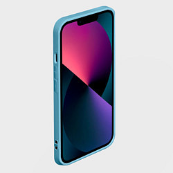 Чехол для iPhone 14 Пикачу дракон, цвет: 3D-голубой — фото 2