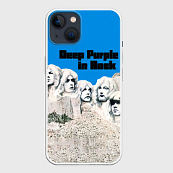 Чехол для iPhone 14 Deep Purple in Rock, цвет: 3D-белый
