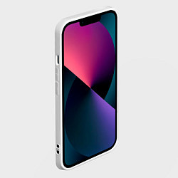 Чехол для iPhone 14 КОРОЛЬ И ШУТ ЛОГОТИПЫ РОК ГРУПП, цвет: 3D-белый — фото 2