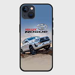 Чехол для iPhone 14 Toyota Hilux Rogue Off-road vehicle Тойота - прохо, цвет: 3D-черный