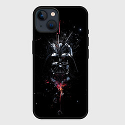 Чехол для iPhone 14 Дарт Вейдер - Звездные войны, цвет: 3D-черный